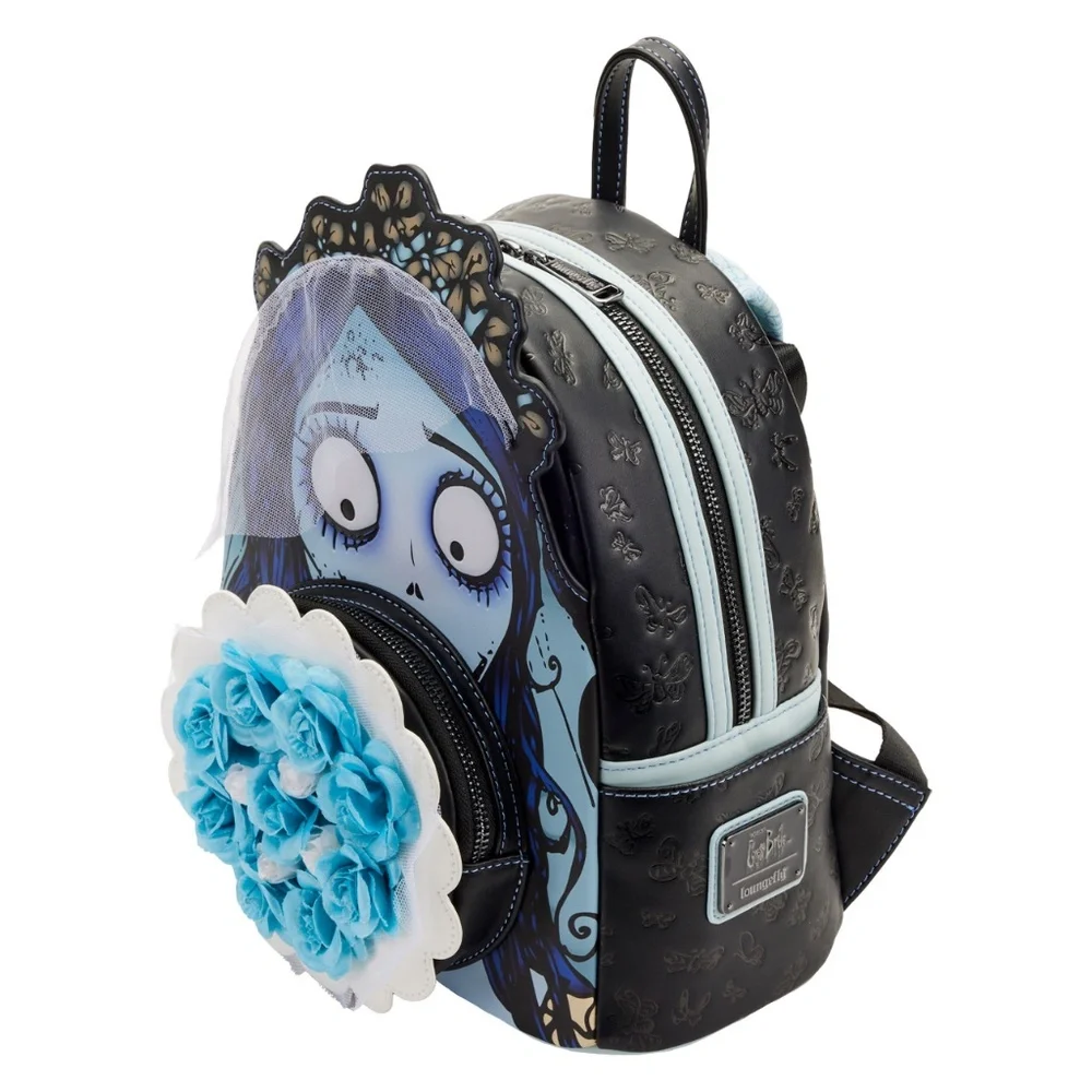 Loungefly Corpse Bride Emily Bouquet Mini Backpack - Picture 4 of 9